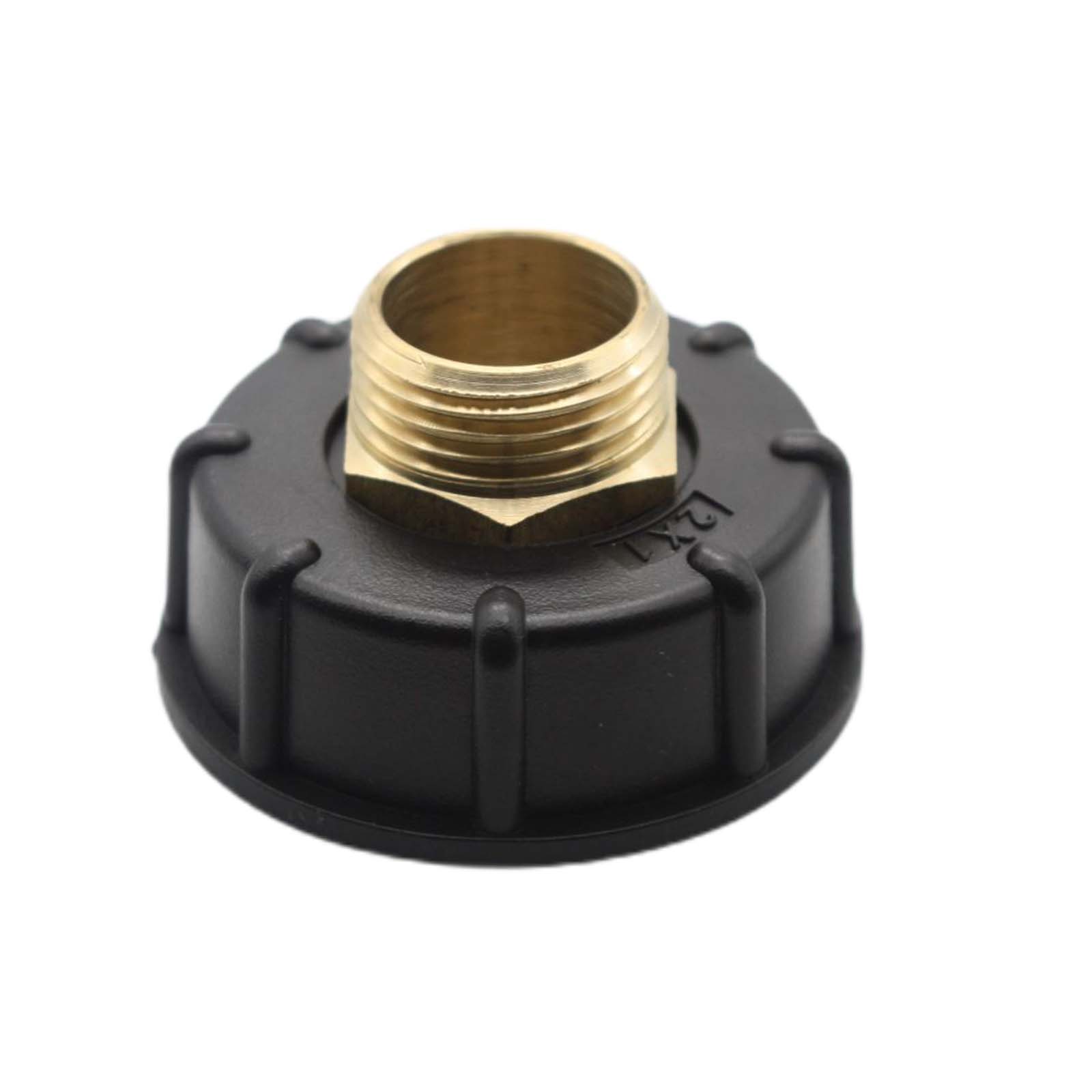 S60 x 6 IBC Adapter auf 1" Doppelnippel Container Tank Zubehör