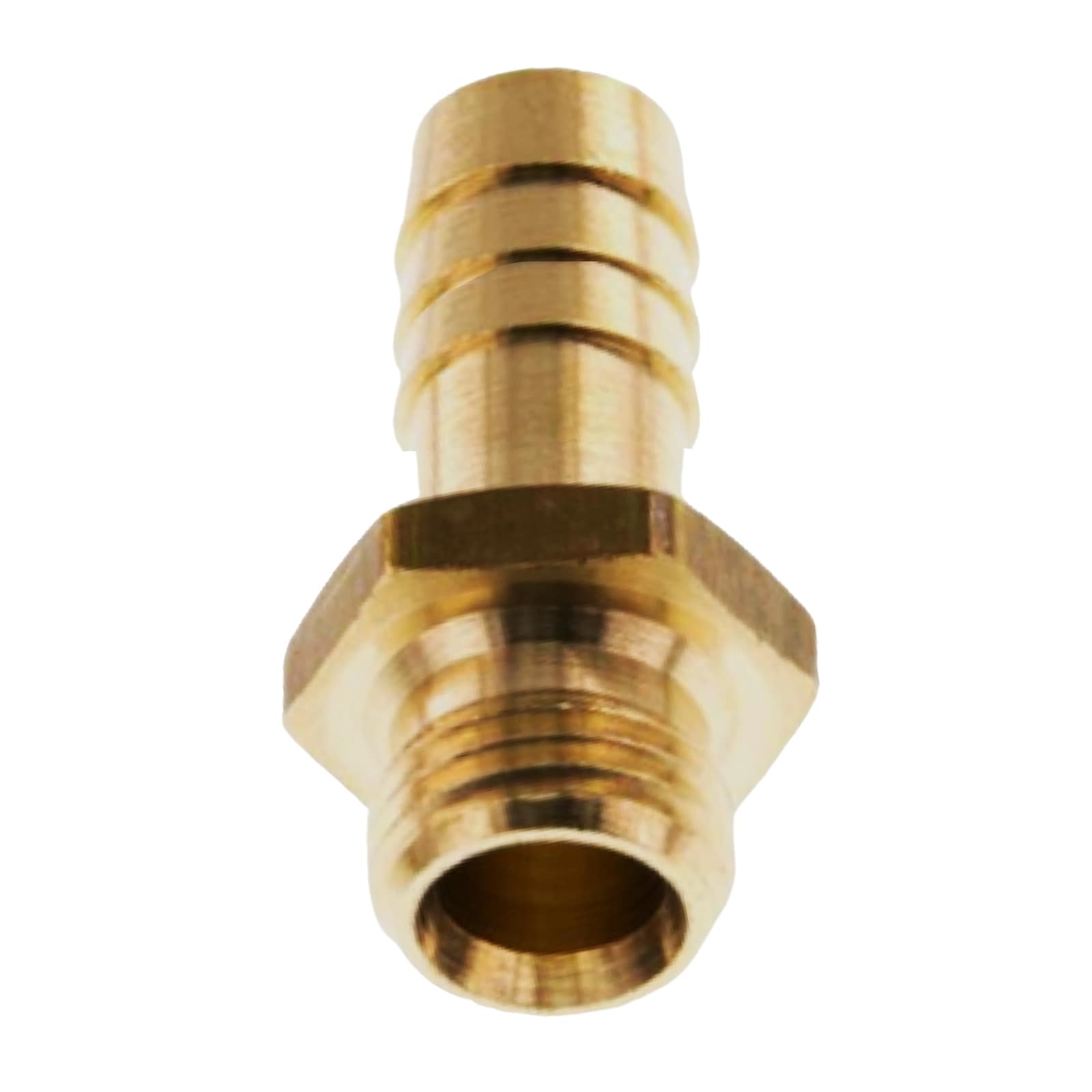 4 mm x 3/8" Zoll Schlauch Tülle Stutzen Außengewinde AG Nippel Messing Fittings - PN 16 bar