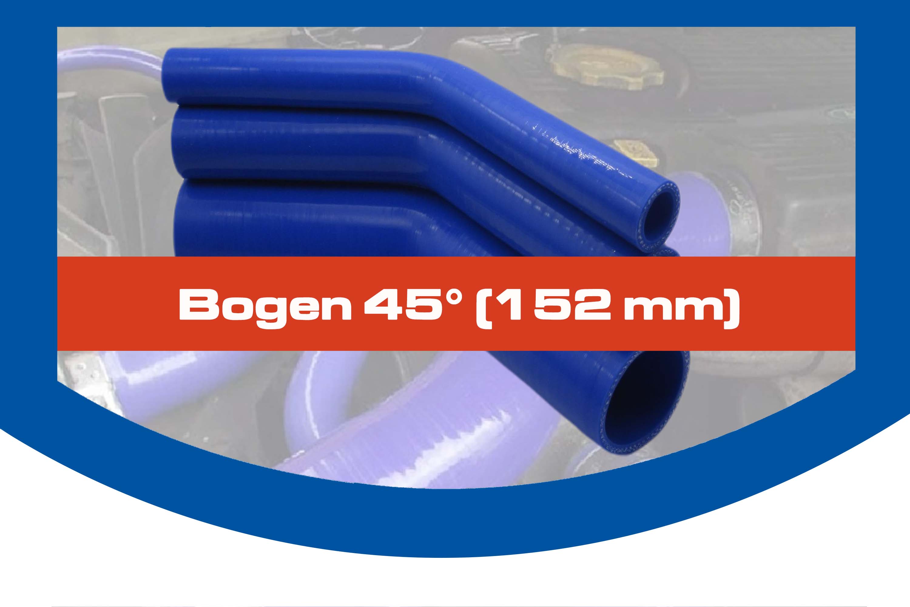 Bogen 45° (152 mm)