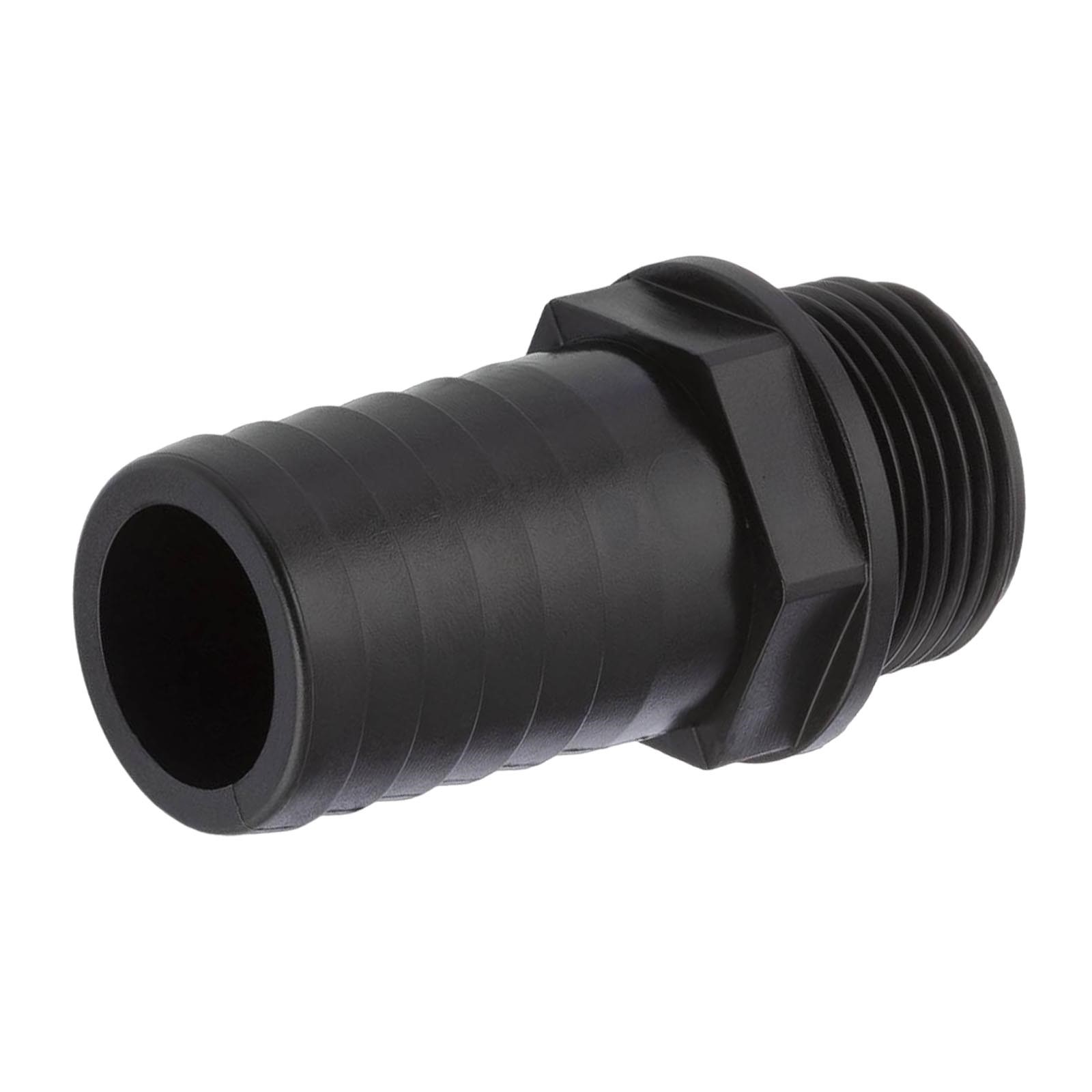 32 mm x 1 " PP Gewinde Fitting Schlauch Tülle Stutzen Außengewinde AG - PN 6 bar
