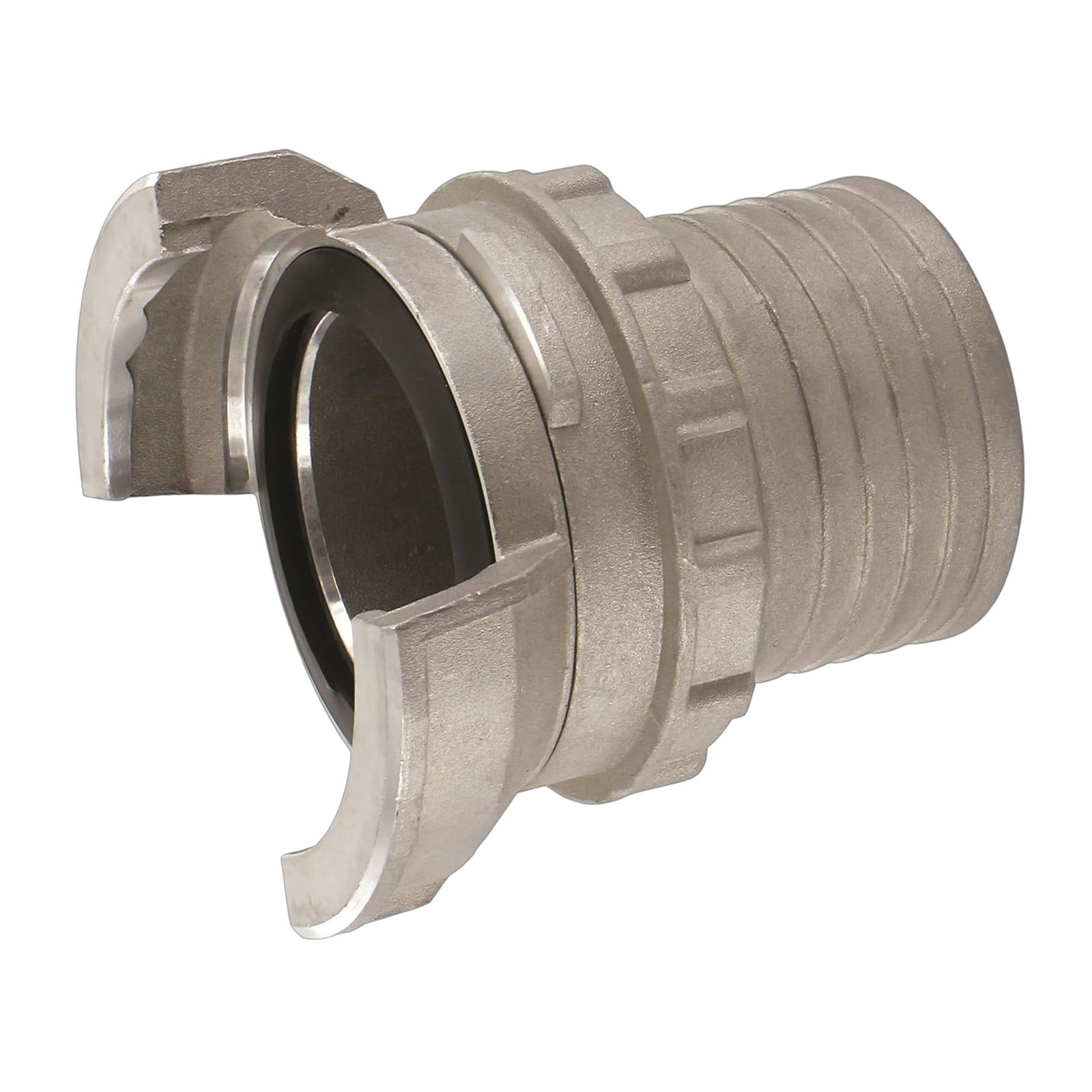 DN 65 DSP Kupplung Aluminium Schlauch Stutzen Tülle gerillt 70 mm Verriegelung - PN 16 bar