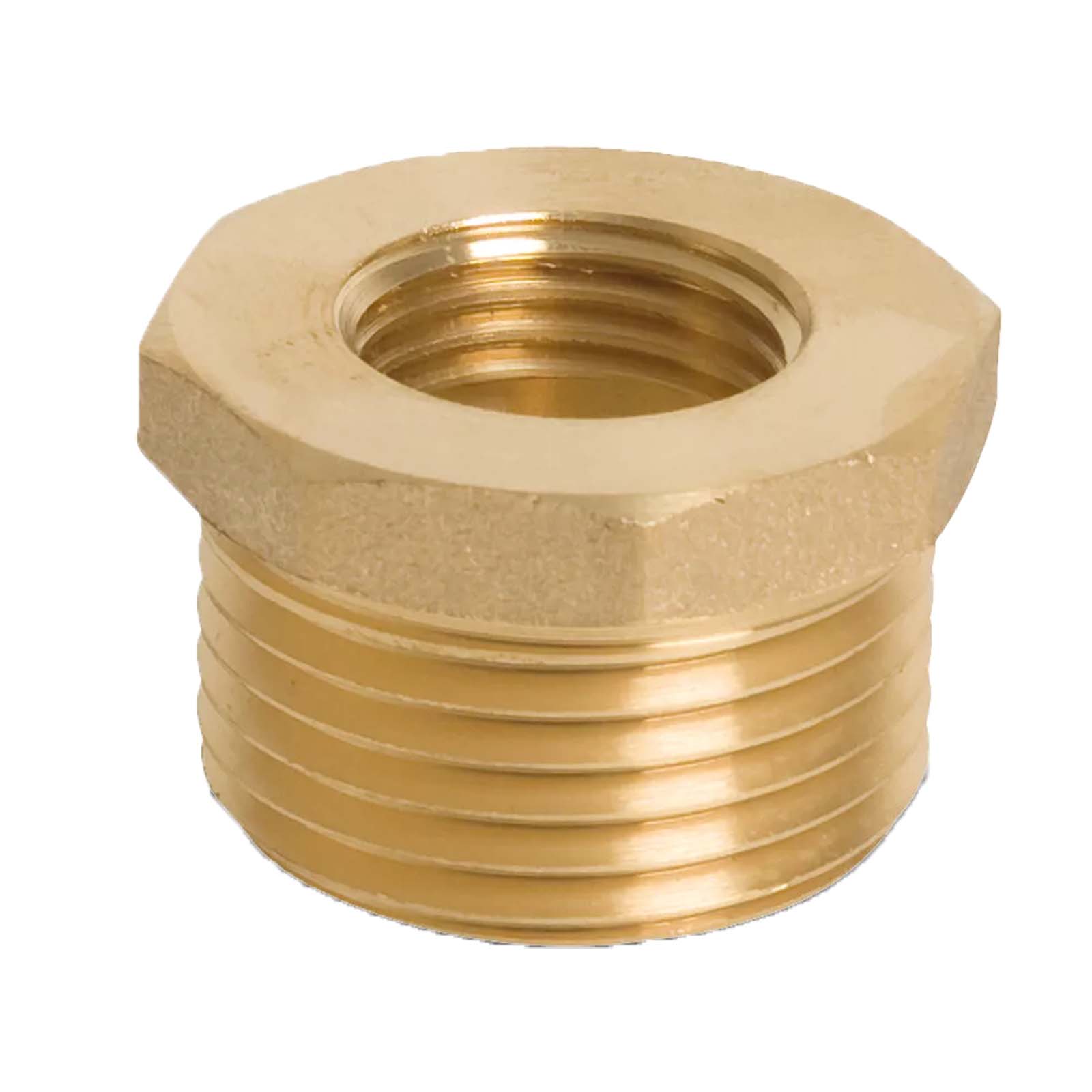 3/8" x 1/4" Reduzierstück Außen x Innengewinde AG x IG Messing Fittings PN 30 bar