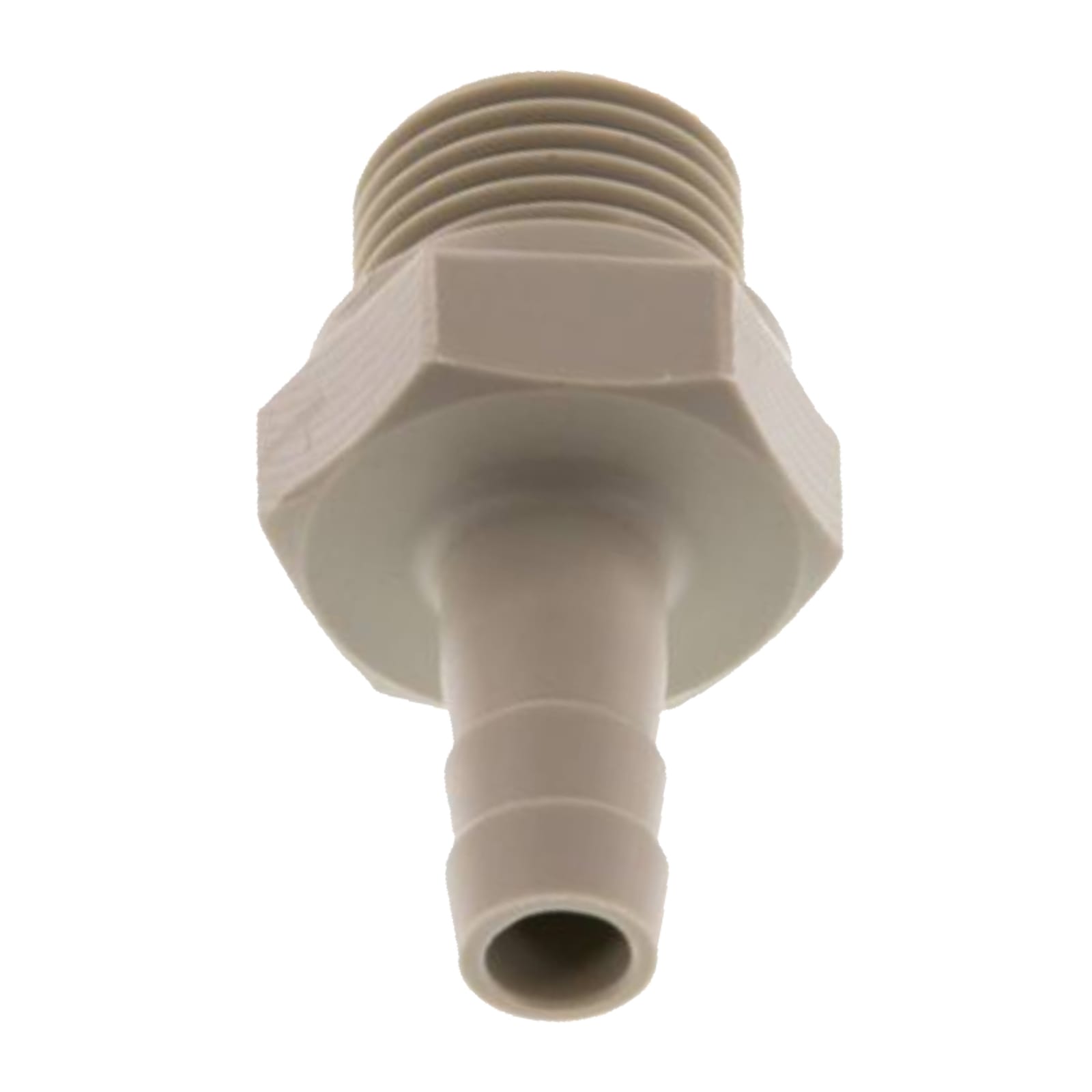 PP Gewindefitting (FDA)| Schlauchtülle x AG -  12mm x 1/2" [PN10]