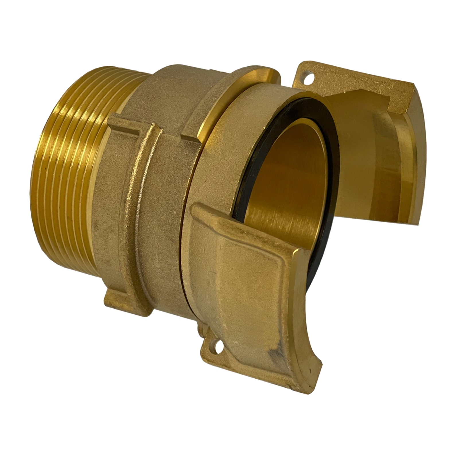 DN 100 Guillemin Kupplung Verriegelung BSPP Außengewinde AG 4" Messing - PN 16 bar