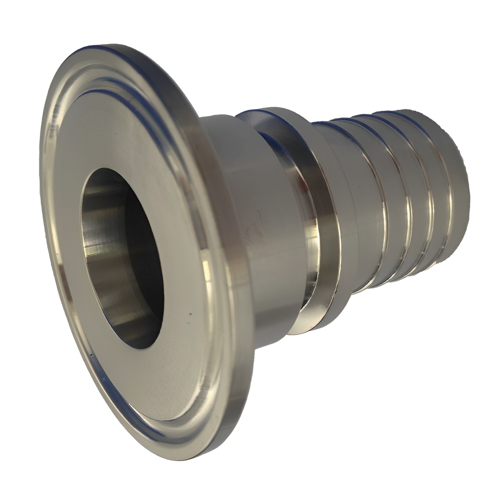 CLAMP Kupplung 130 mm Schlauch Stutzen Rillen Tülle 101,4 mm 4" ISO 2852 - PN 16 bar