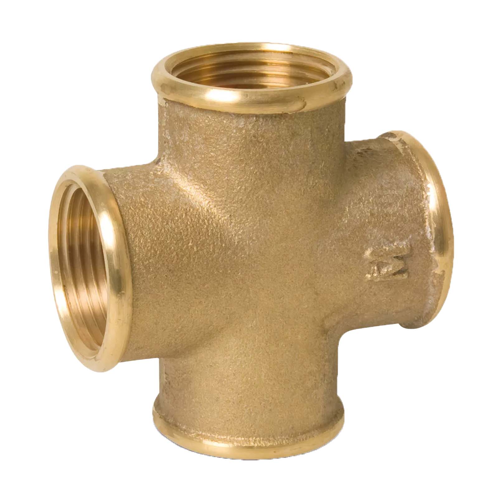 3/8" Kreuzstück Innengewinde IG Messing Fittings PN 30 bar