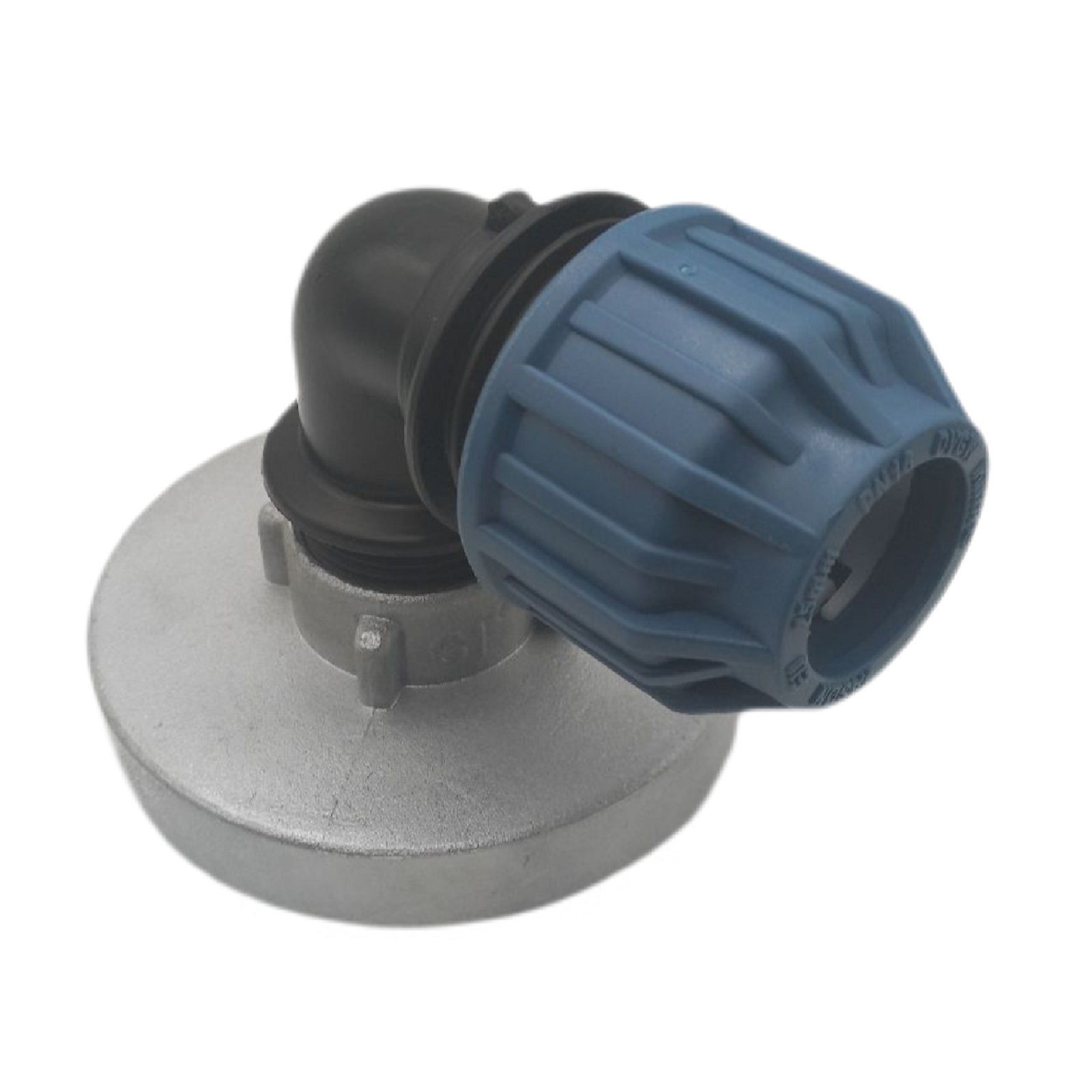STORZ C DN 52 KA 66 Übergangsstück Adapter -> 32 mm PE Winkel 90° Rohr Klebeschlauch