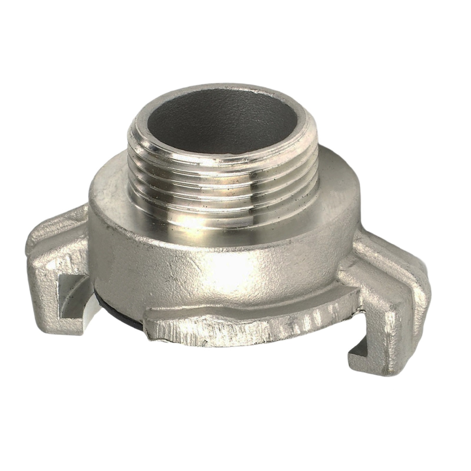 1 1/2" Edelstahl AISI 316 Schlauch Schnell Kupplung Außengewinde AG  (GEKA kompatibel) - PN 12 bar