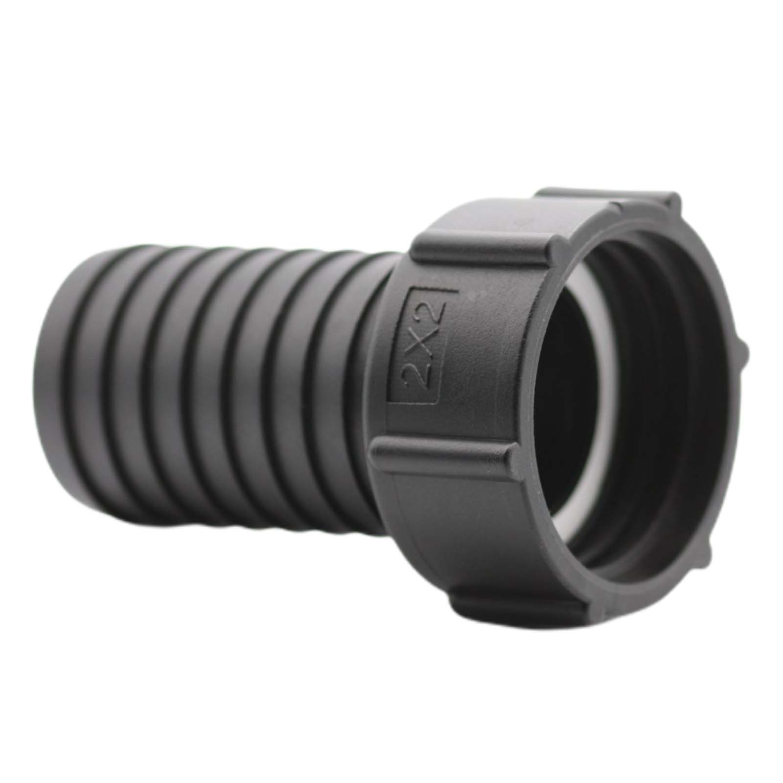 S60 x 6 IBC Adapter Tülle Stutzen drehbar 2" (50 mm) Container Fass Tank Zubehör PN 10 bar