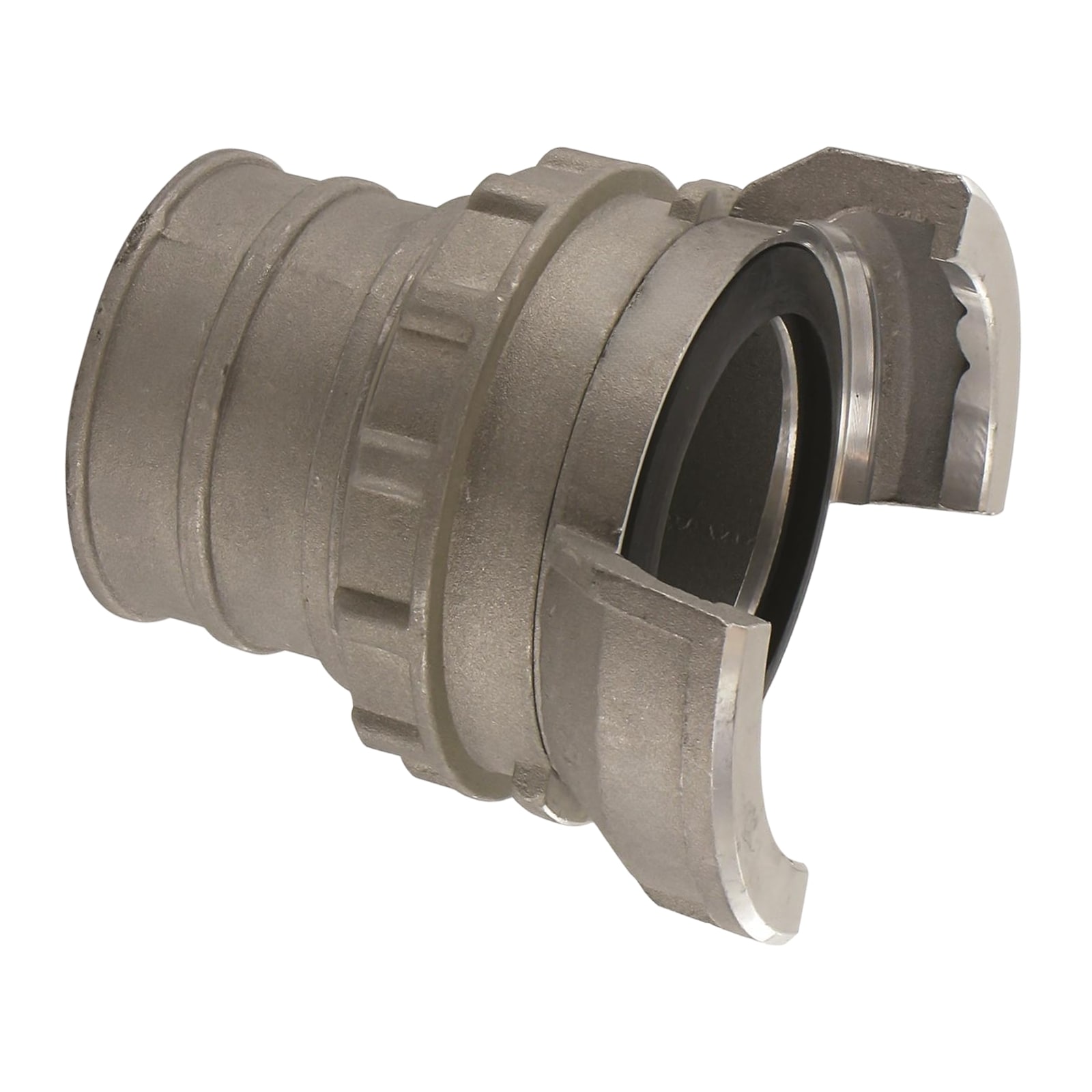 DN 65 DSP Kupplung Aluminium Schlauch Stutzen Tülle glatt 70 mm Verriegelung - PN 16 bar