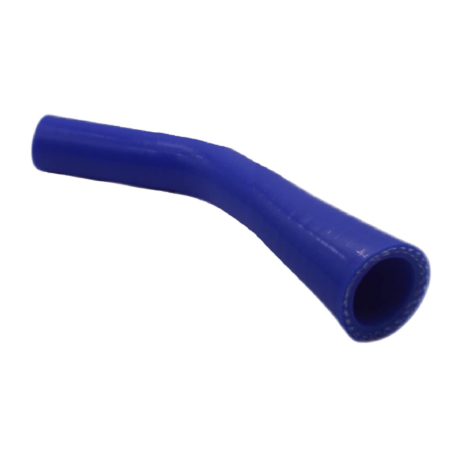57 -> 63 mm ID Kühlerschlauch Reduktion 45° Verbinder Silikon LLK Ladeluft Kühlmittel Schlauch blau
