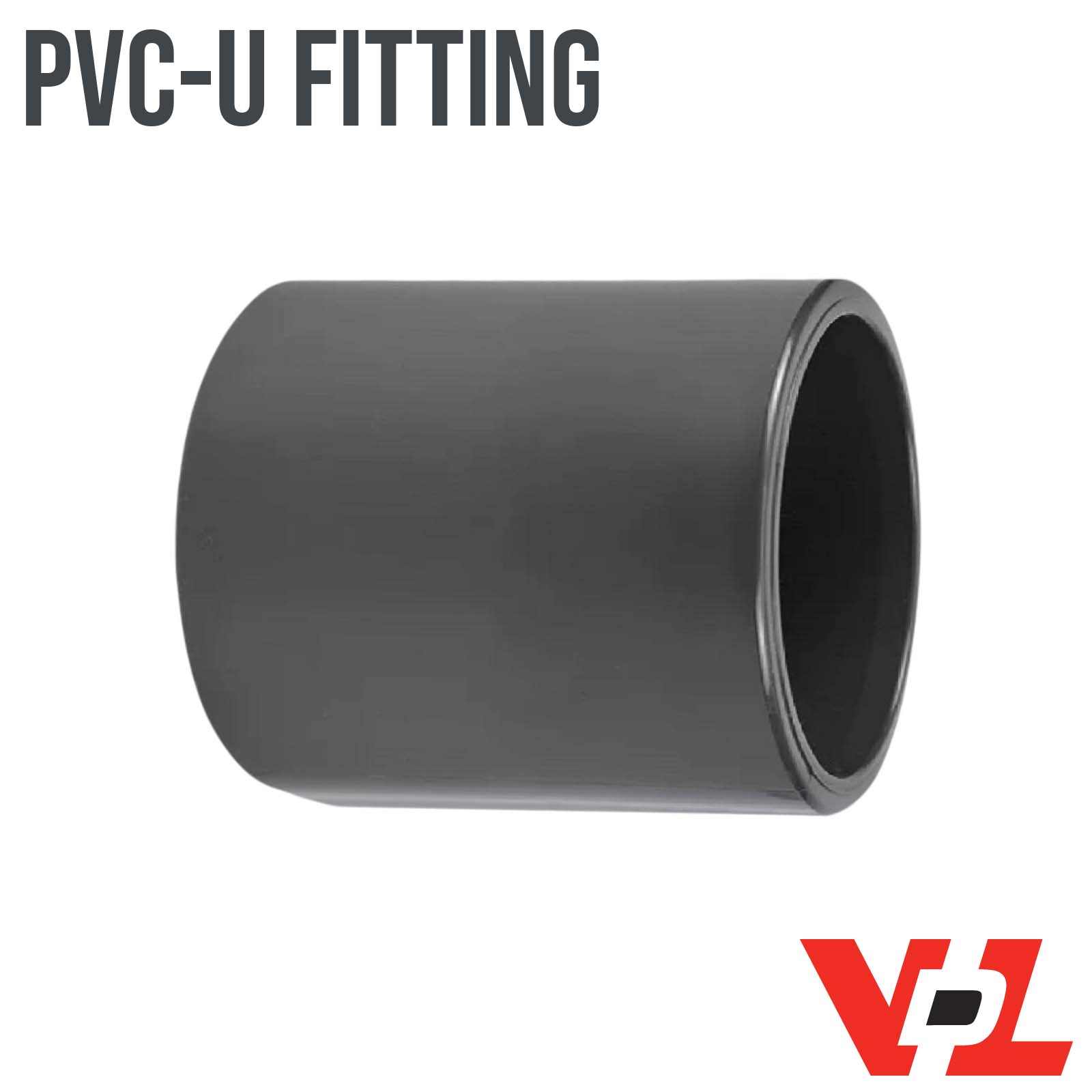20 mm VDL PVC Klebe Fitting Muffe Verbinder - PN 16 bar